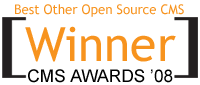 Plone, Best Other Open Source CMS Winner title=
